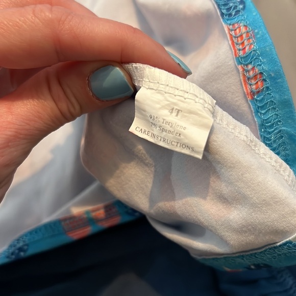 Girls Boutique tank top and short red white and blue bomb pop 4th of July set 4T - Picture 6 of 6